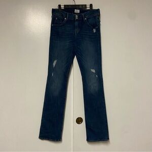 Hudson Beth Baby Boot Distressed Jeans Size 29